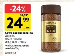 Intermarche Kawa rozpuszczalna Woseba Mocca Fix Gold oferta