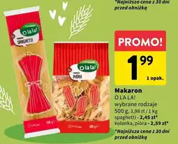 Intermarche Makaron O la la! oferta