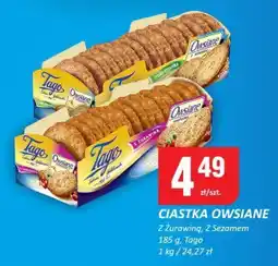 Chorten Ciastka owsiane z żurawiną Tago oferta