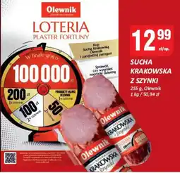 Chorten Sucha krakowska z szynki Olewnik oferta