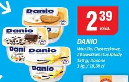 Chorten Jogurt Danio wanilia/czekoladowe/z kawałkami ciekawy Danone oferta