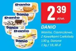 Chorten Jogurt Danio wanilia/ciasteczkowe/z kawałkami czekolady Danone oferta