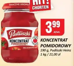 Chorten Koncentrat pomidorowy Pudliszki Heinz oferta