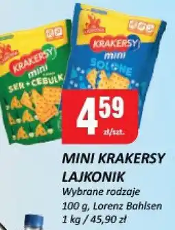 Chorten Mini krakersy Lajkonik oferta
