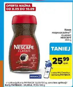 Carrefour Express Kawa Nescafe Classic oferta