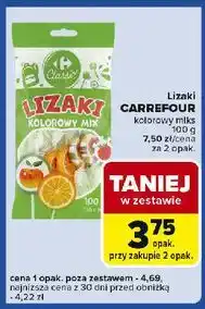 Carrefour Express Lizaki kolorowy mix Carrefour Classic oferta