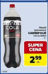 Carrefour Express Napój cola zero Carrefour oferta