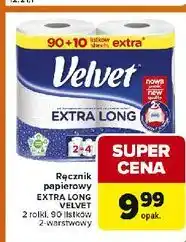 Carrefour Express Ręcznik papierowy Velvet Extra Long oferta