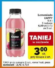 Carrefour Express Lemoniada cytryna i truskawka Cappy oferta