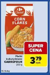 Carrefour Express Płatki kukurydziane Carrefour oferta