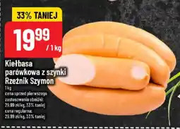Polomarket Kiełbasa parówkowa z szynki Rzeźnik Szymon oferta