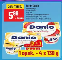 Polomarket Serek Danio waniliowy, truskawkowy oferta