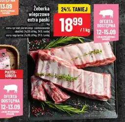 Polomarket Żeberka wieprzowe extra paski oferta