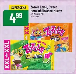 Polomarket Żelki Zozole Emoji, Sweet Hero lub Kwaśne Muchy ZPC Mieszko oferta