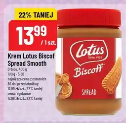 Polomarket Krem Lotus Biscoff Spread Smooth oferta