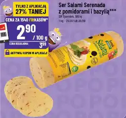 Polomarket Ser Salami Serenada z pomidorami i bazylią SM Spomlek oferta