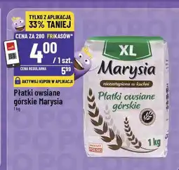 Polomarket Płatki owsiane górskie Marysia oferta