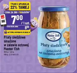 Polomarket Płaty śledziowe smażone w zalewie octowej Master Fish oferta
