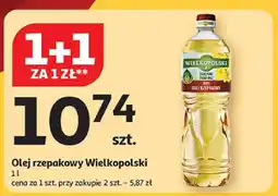Auchan Olej rzepakowy Wielkopolski oferta