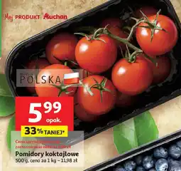 Auchan Pomidory koktajlowe Auchan oferta
