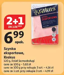 Auchan Szynka eksportowa Krakus oferta