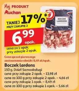 Auchan Boczek lardon Auchan oferta