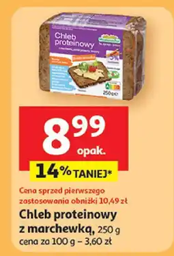 Auchan Chleb proteinowy z marchewką Auchan oferta