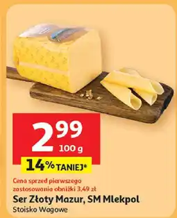 Auchan Ser Złoty Mazur SM Mlekpol oferta