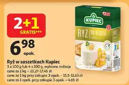 Auchan Ryż w saszetkach Kupiec oferta