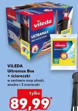 Kaufland VILEDA Ultramax Box + ścierczki oferta