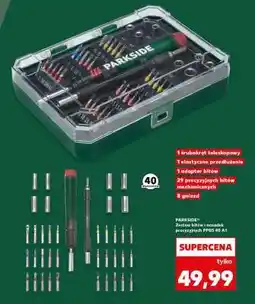 Kaufland PARKSIDE Zestaw bitów i nasadek precyzyjnych PPES 40 A1 oferta