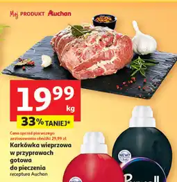 Auchan Karkówka wieprzowa w przyprawach gotowa do pieczenia Auchan oferta