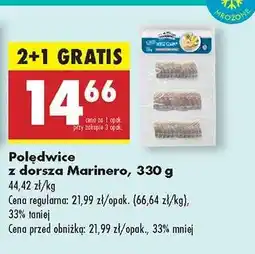 Biedronka Polędwice z dorsza Marinero, 330 g oferta