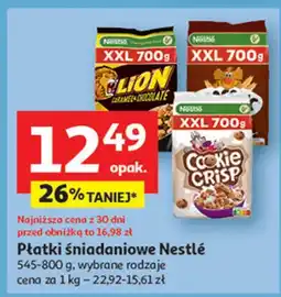 Auchan Płatki śniadaniowe Nestlé oferta