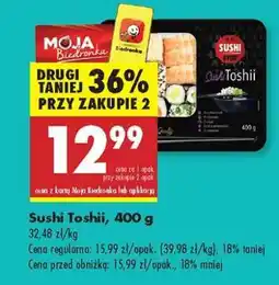 Biedronka Sushi Toshii 400 g oferta