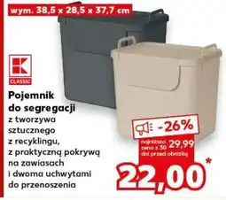 Kaufland Pojemnik do segregacji oferta
