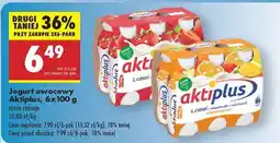 Biedronka Jogurt owocowy Aktiplus, 6x100 g oferta