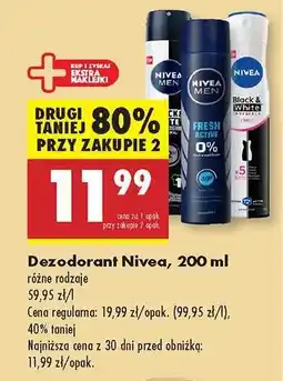 Biedronka Dezodorant Nivea 200 ml oferta