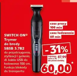 Kaufland SWITCH ON Trymer do brody SBSB 3.7B2 oferta