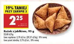 Biedronka Rożek z jabłkiem , 95 g oferta