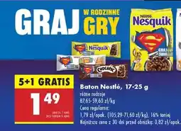 Biedronka Baton Nestlé, 17-25 g oferta