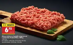 Biedronka Mięso mielone z łopatki wieprzowej i wołowiny Kraina Mięs 400 g oferta