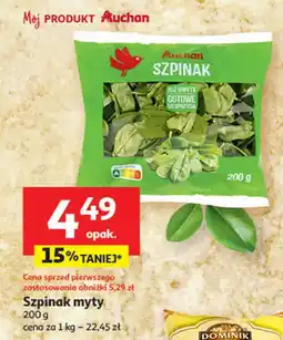 Auchan Szpinak myty Auchan oferta