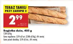Biedronka Bagietka duża 405 g oferta