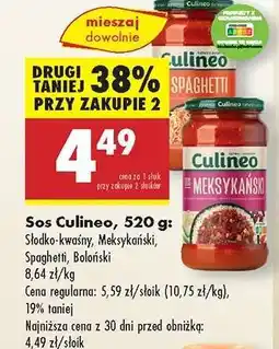 Biedronka Sos Culineo, 520 g oferta