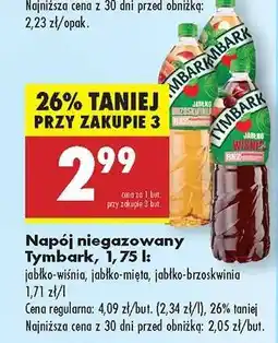 Biedronka Napój niegazowany Tymbark 1,75 l oferta