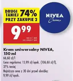 Biedronka Krem uniwersalny NIVEA, 150 ml oferta