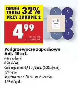 Biedronka Podgrzewacze zapachowe Aril , 18 szt oferta
