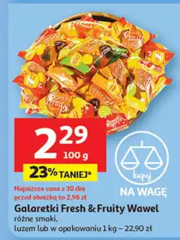 Auchan Galaretki Fresh & Fruity Wawel oferta