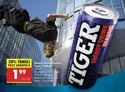 Biedronka Napój energetyczny Tiger 250 ml oferta